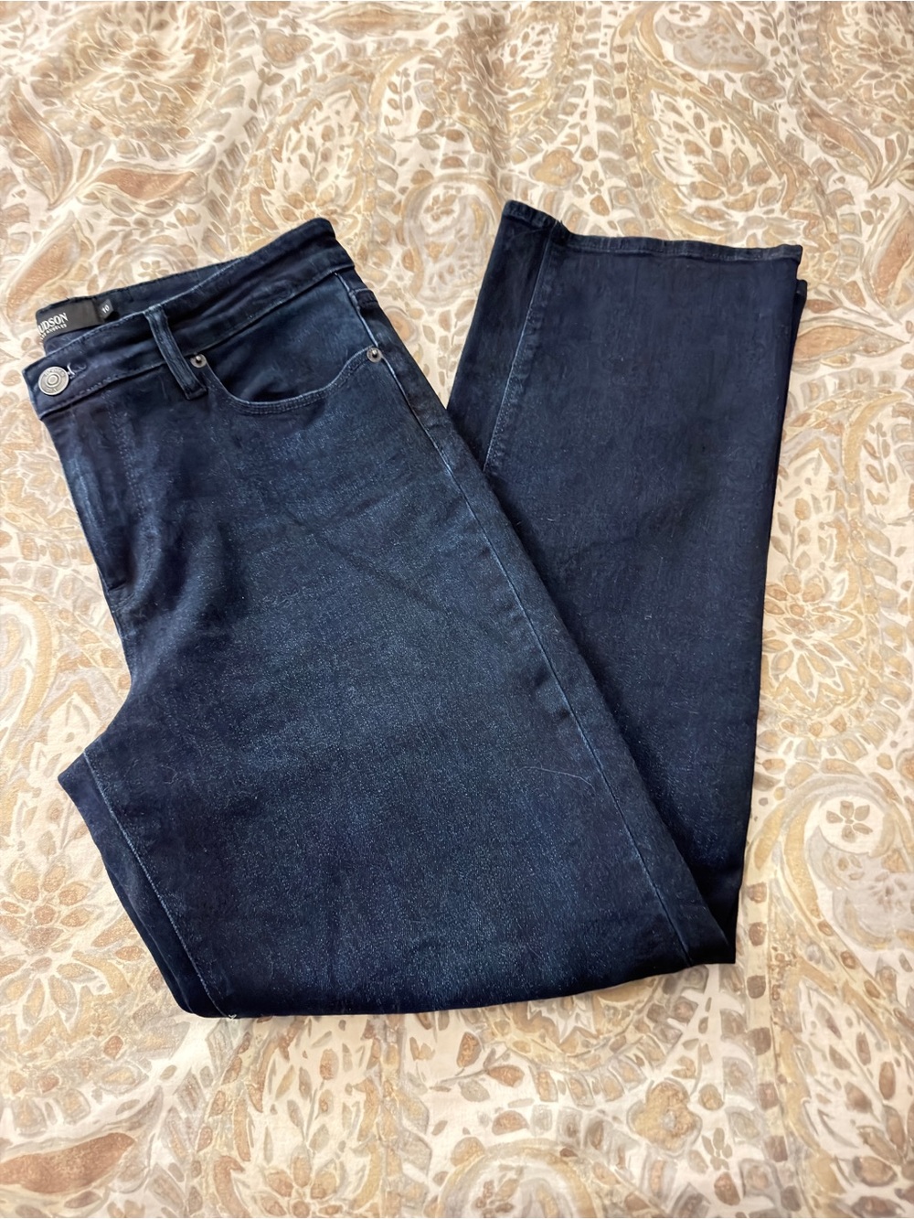 Hudson Jeans Women's Straight Leg Dark Indigo Jeans
